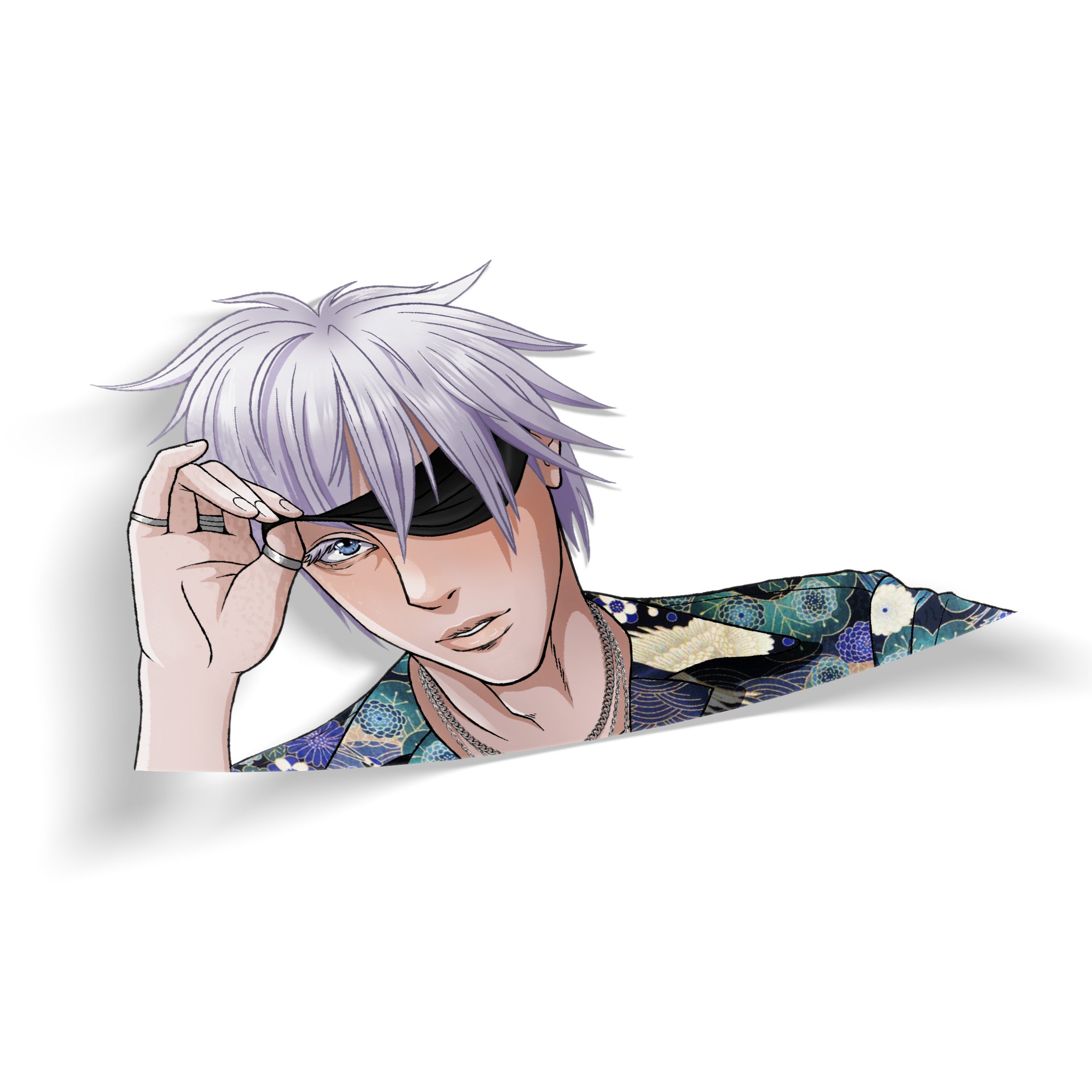 Hunters Anime Vinyl Peeker Stickers/decals Shiny Holographic 