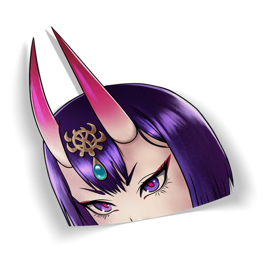 Fate Drunken Oni Peeker Sticker