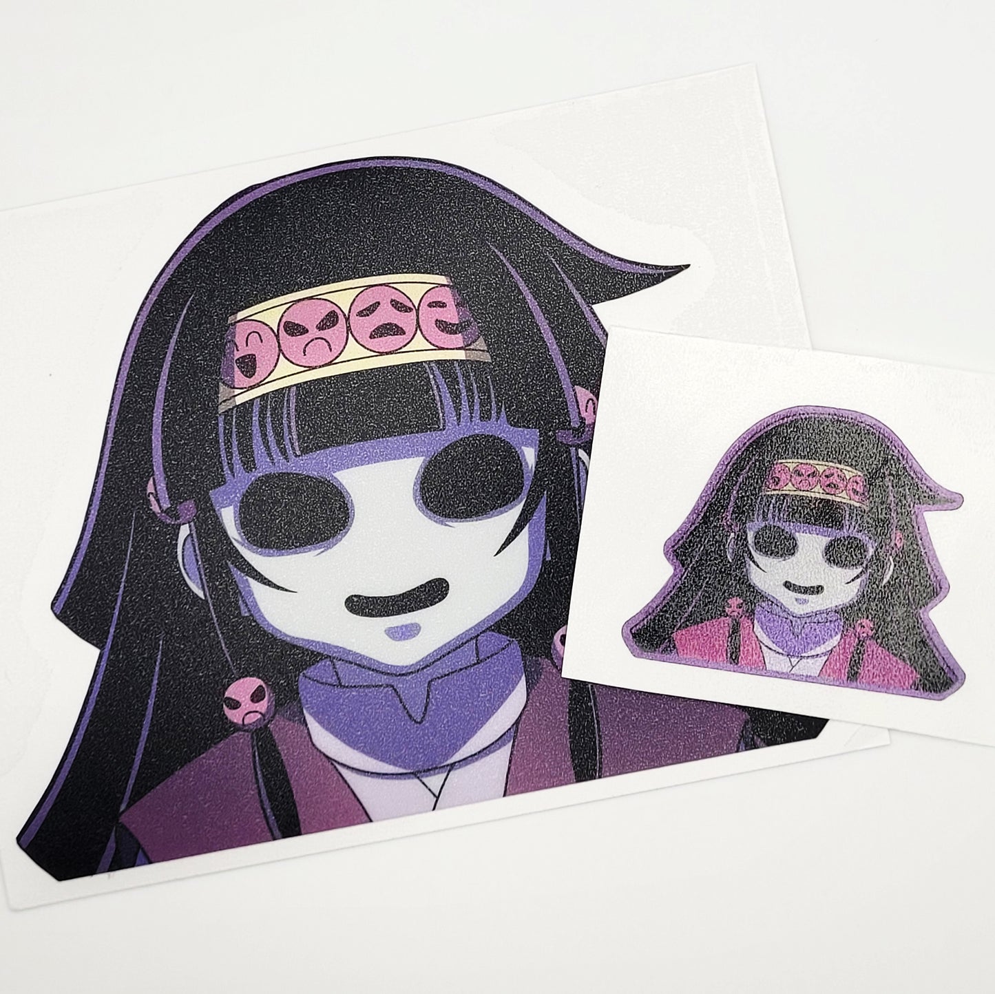 Hunters Haunted Sister Mini Holo Peeker Sticker