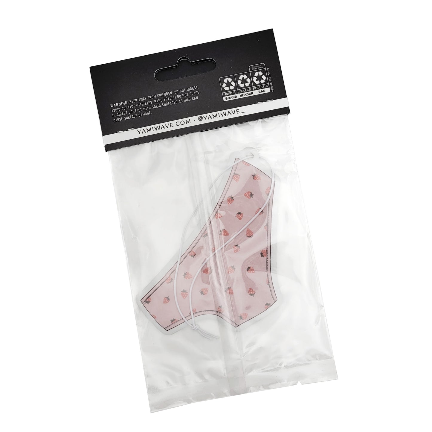 Panty Raid Capsule Scientist Strawberry Air Freshener