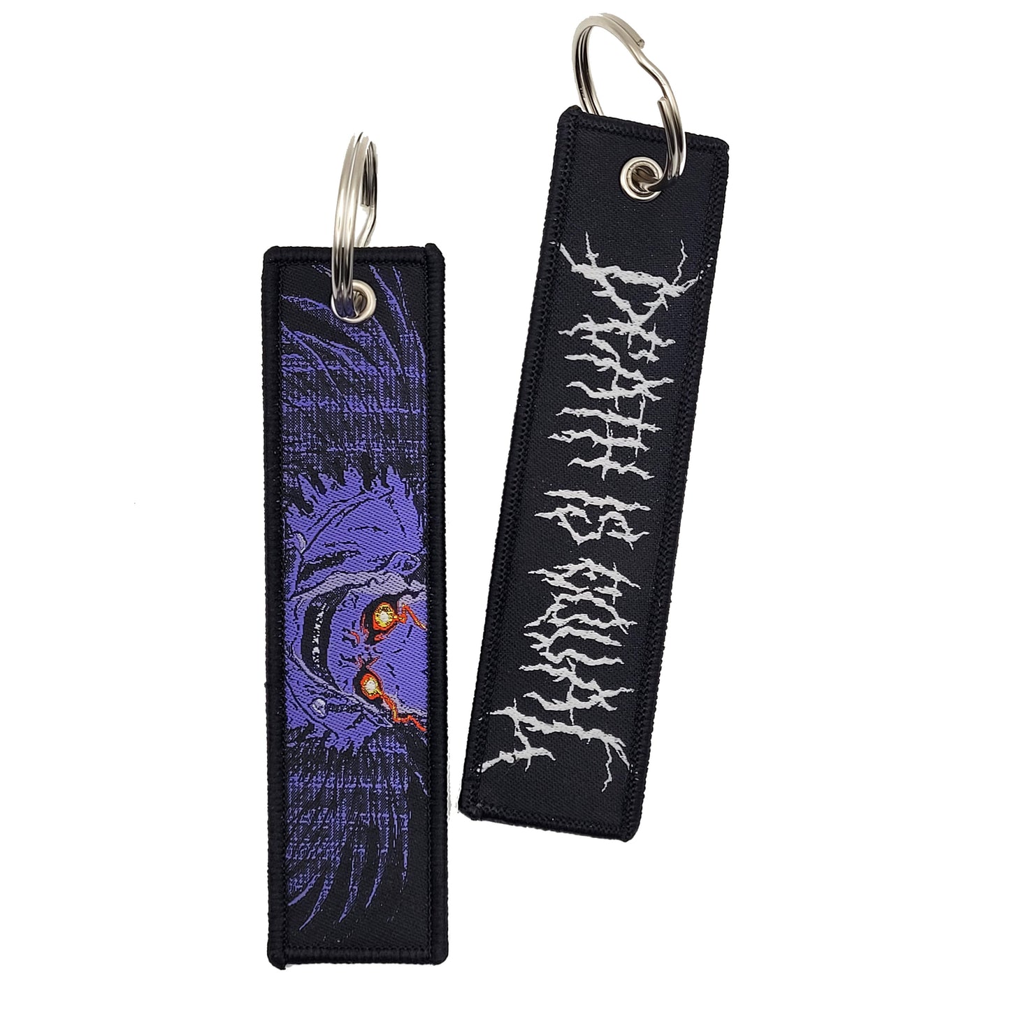 Shinigami Note Woven Flight Tag Keychain